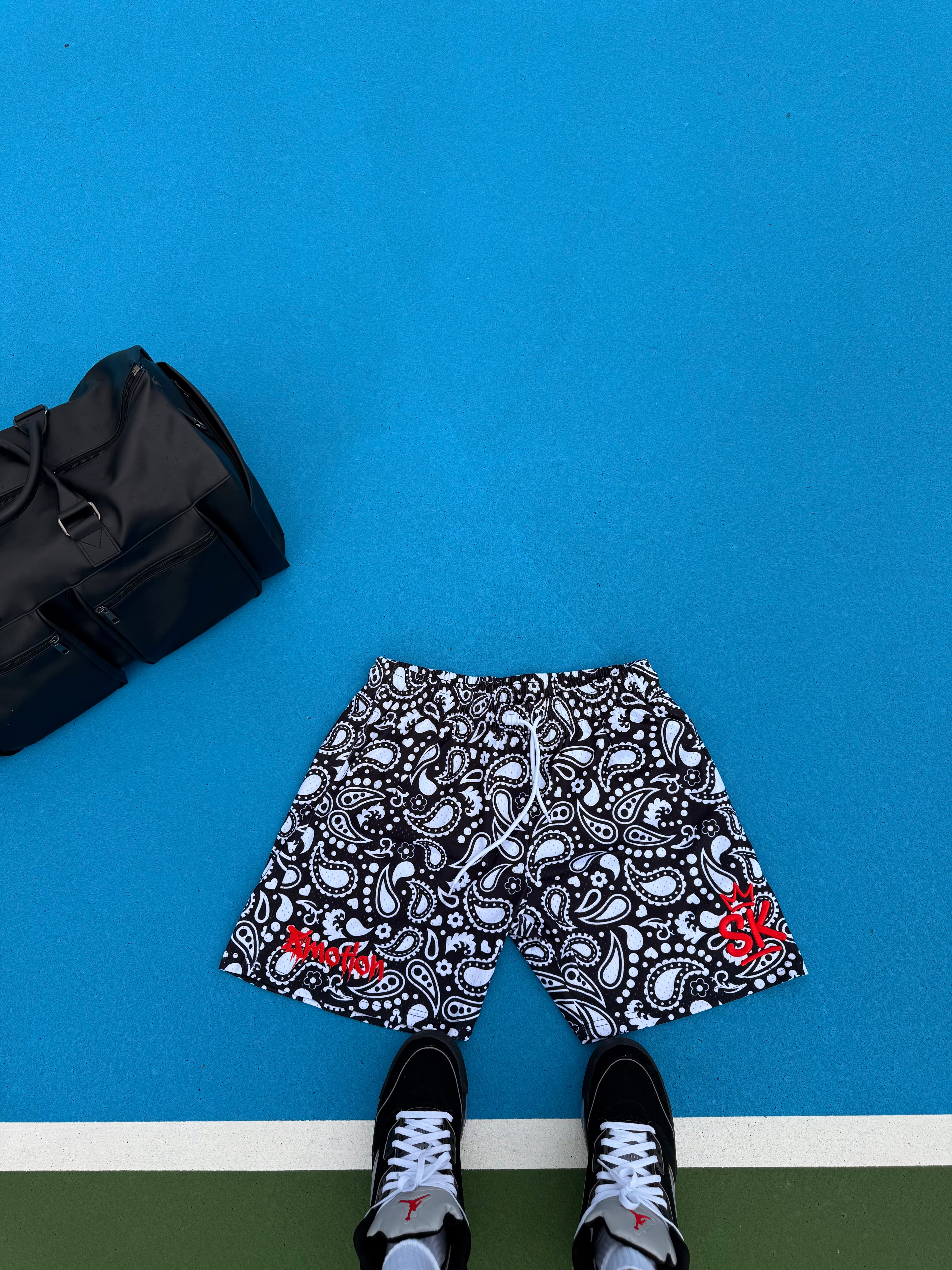 BLACK BANDO SHORT