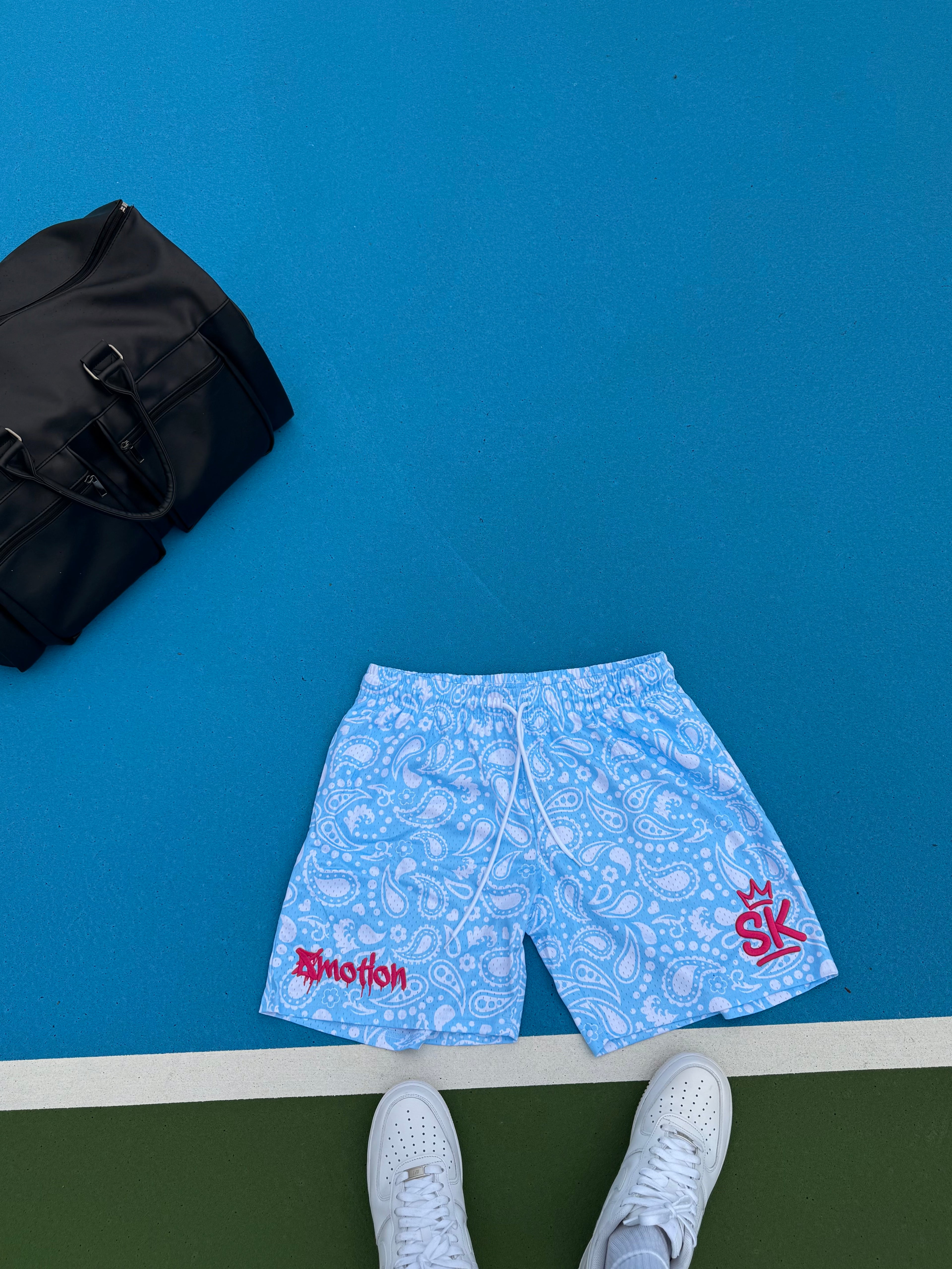 BLUE BANDO SHORTS