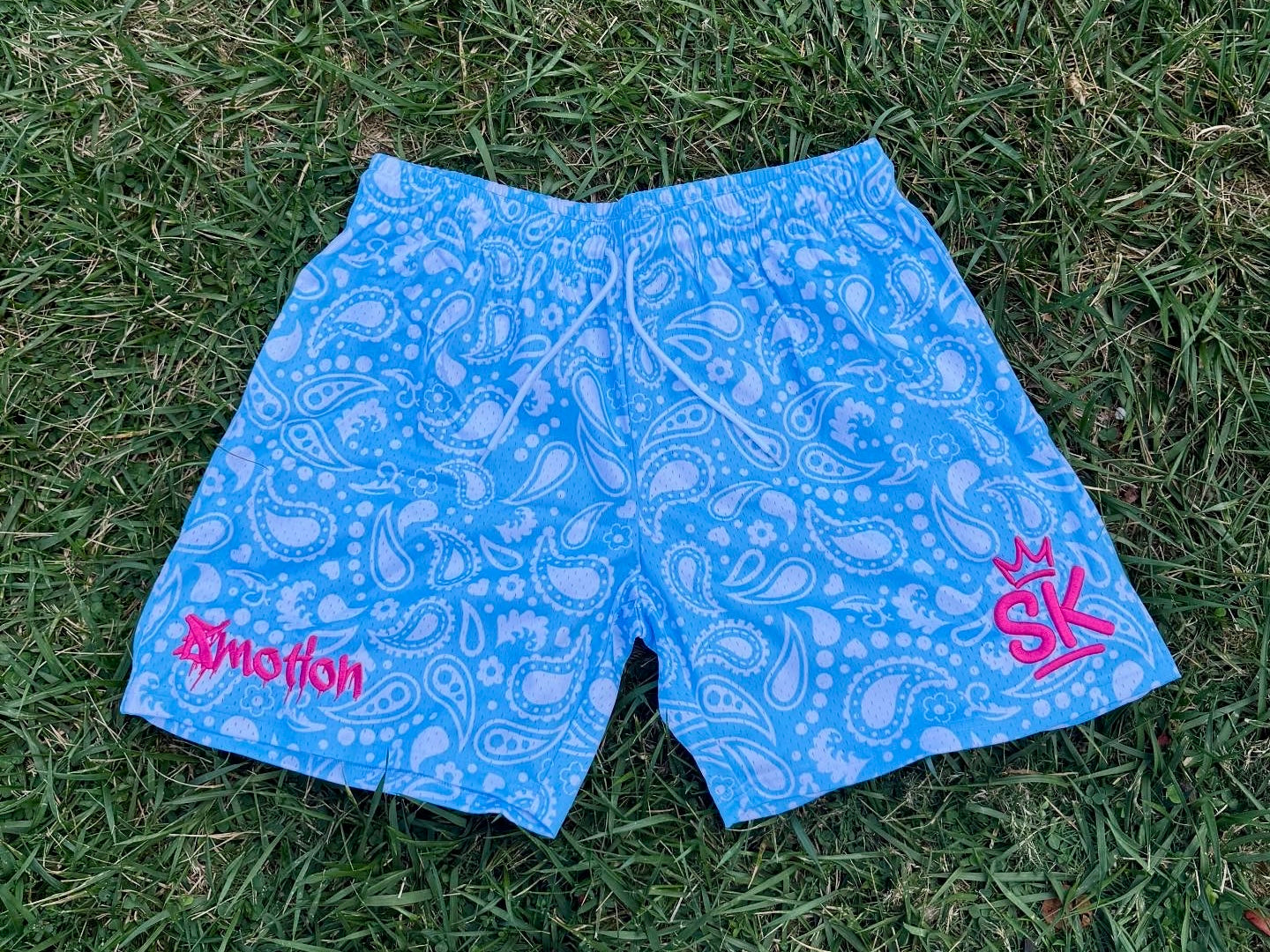 BLUE BANDO SHORTS